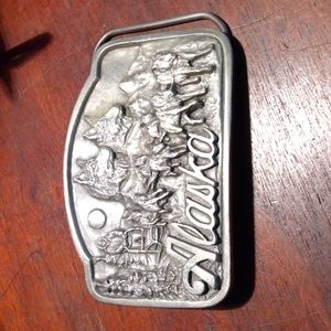 Alaska belt buckle